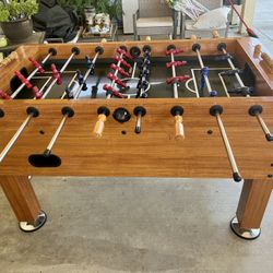 Harvard foosball table