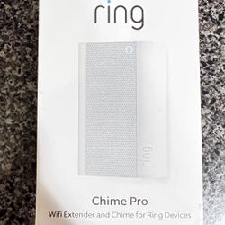 Ring Chime Pro & Wifi Extender