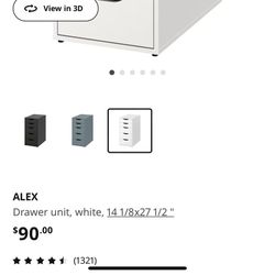 Alex Drawer IKEA Brand New