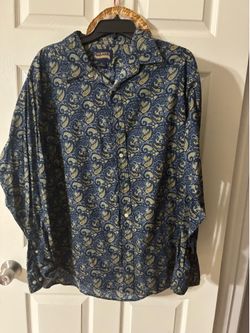 Mens xl Paisley shirts $20 ea.