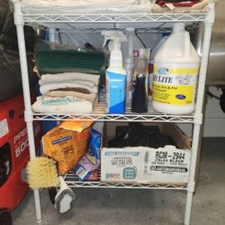 NSF WIRE CHEMICAL SHELF