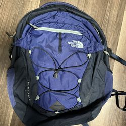 Blue North Face Backpack 