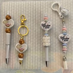 Grandma And Grandpa *Special Buy 1 Of Each Set Price* Gift Pen & Keychain Sets