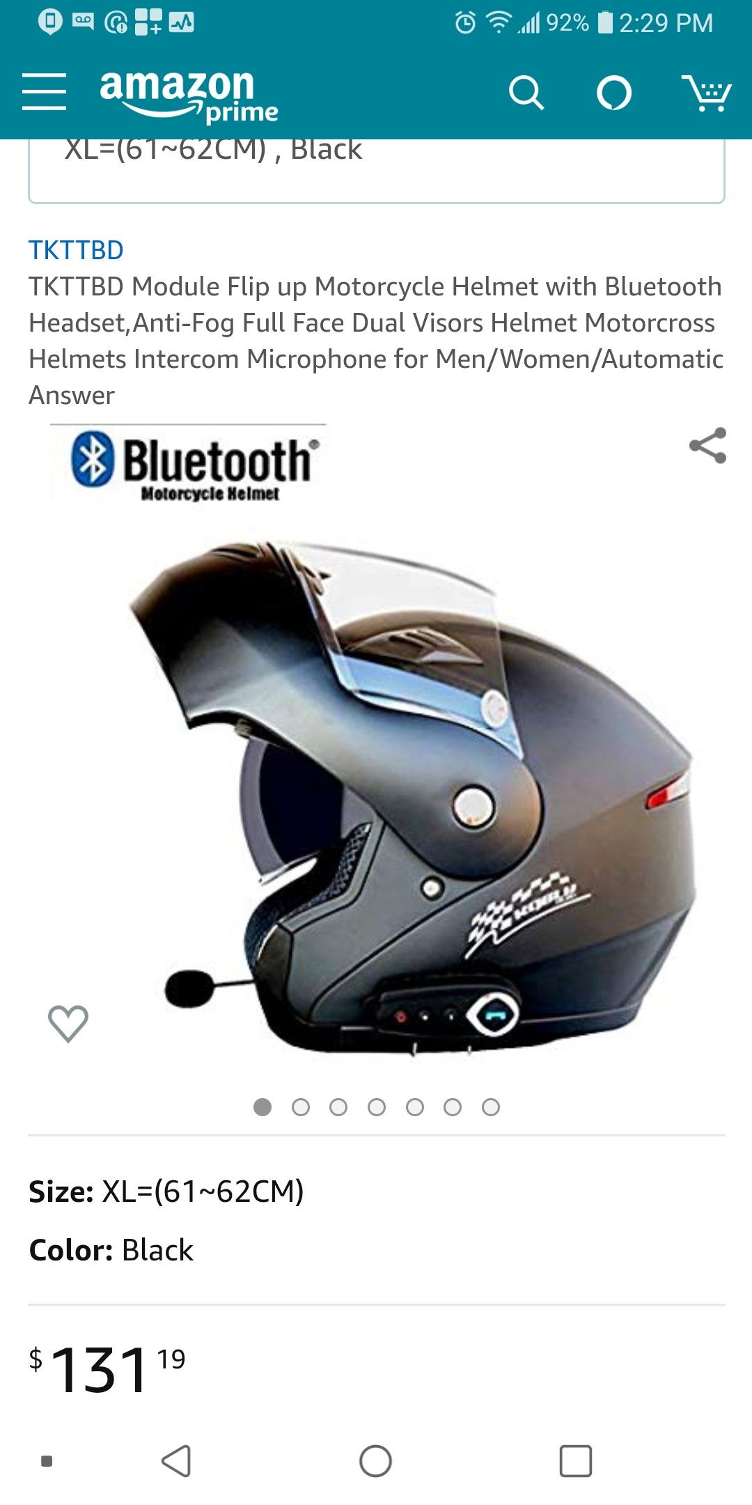 Full faced modular Motorcycle helmet with Bluetooth features