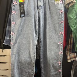 Women’s Bow Jeans