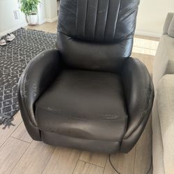Electric Leather Recliner