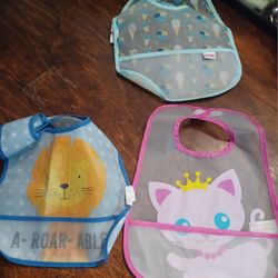 Wipe-off Bibs (All 3 For $5)