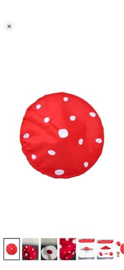Mushroom Hat for Kids 16" Whimsical Halloween hat