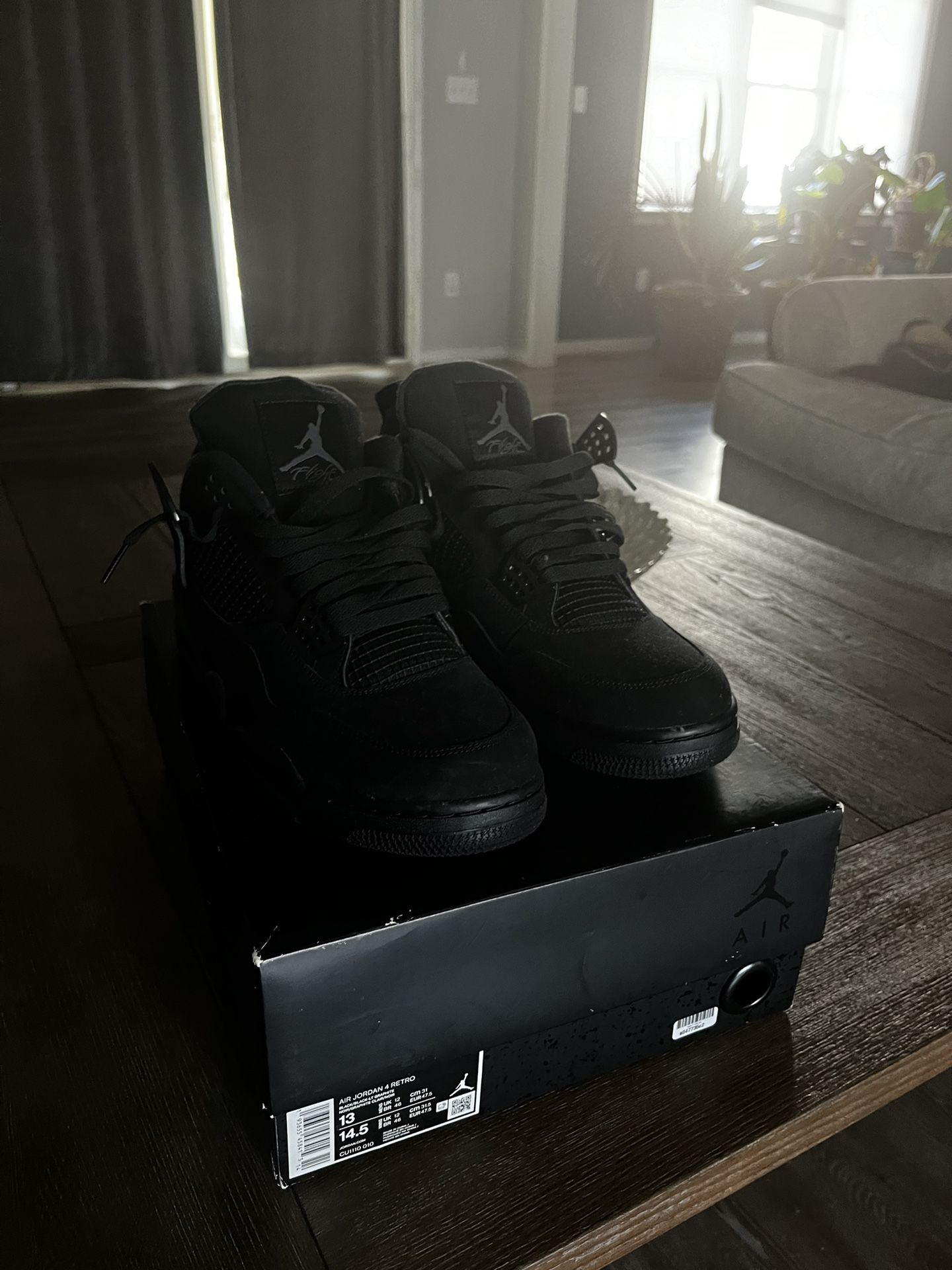 Jordan Retro Black Cat 4s 