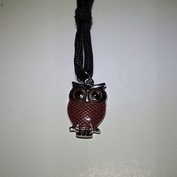 Wise Owl/Paracord Necklace 