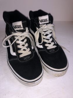 Kids vans high top size 4