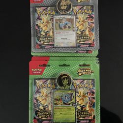 Pokemon 2 pack blisters
