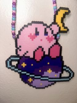 Kirby Perler Necklace 