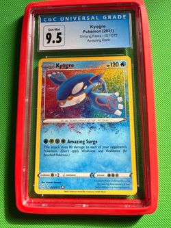 Kyogre CGC 9.5 Gem Mint Pokémon Card