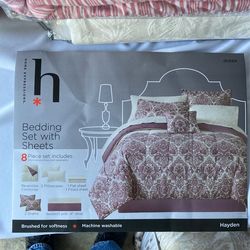 Queen Bedding Set With Sheets