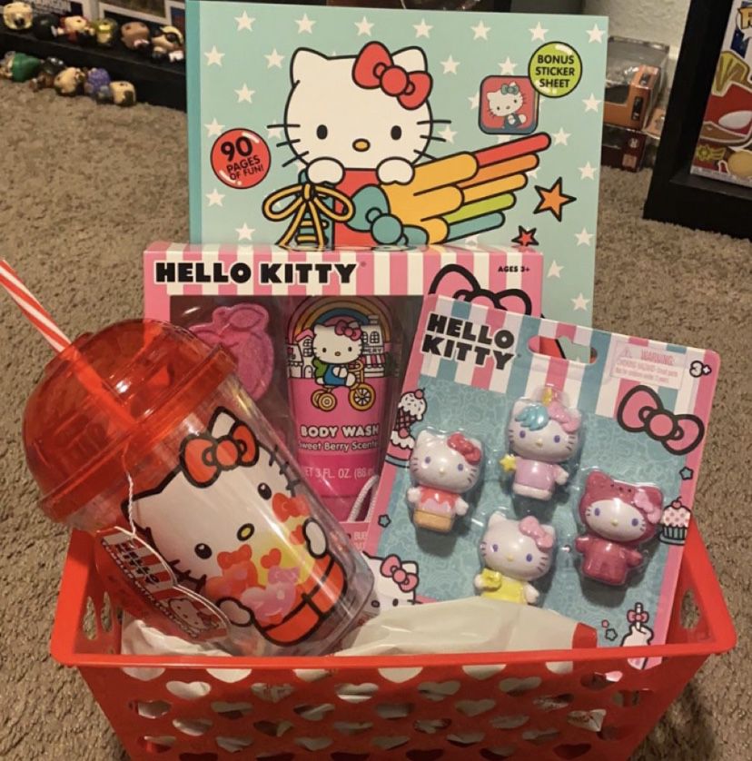 Hello Kitty Kids gift Basket