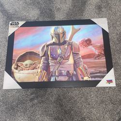 The Mandalorian Reflective Póster