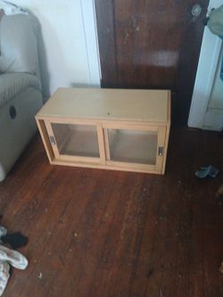 Glass Door Crate My Father Made A Decade Or So Ago Works Lovely 