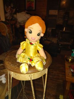 Disney Princess So Sweet Plush Belle doll. 
