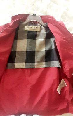 Pre owned top burberry jacket