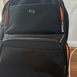 Solo Black Backpack 