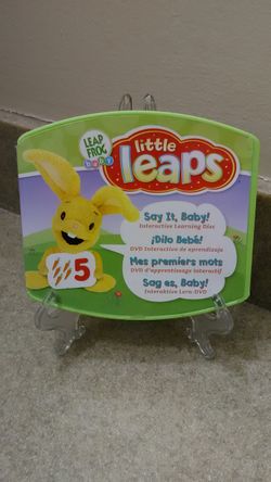 Leap Frog Baby Little Leaps Interactive Learning DVD In English and Spanish
