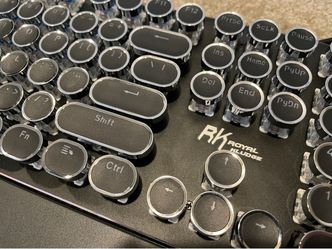 Royal Kludge Mechanical Typewriter Keyboard