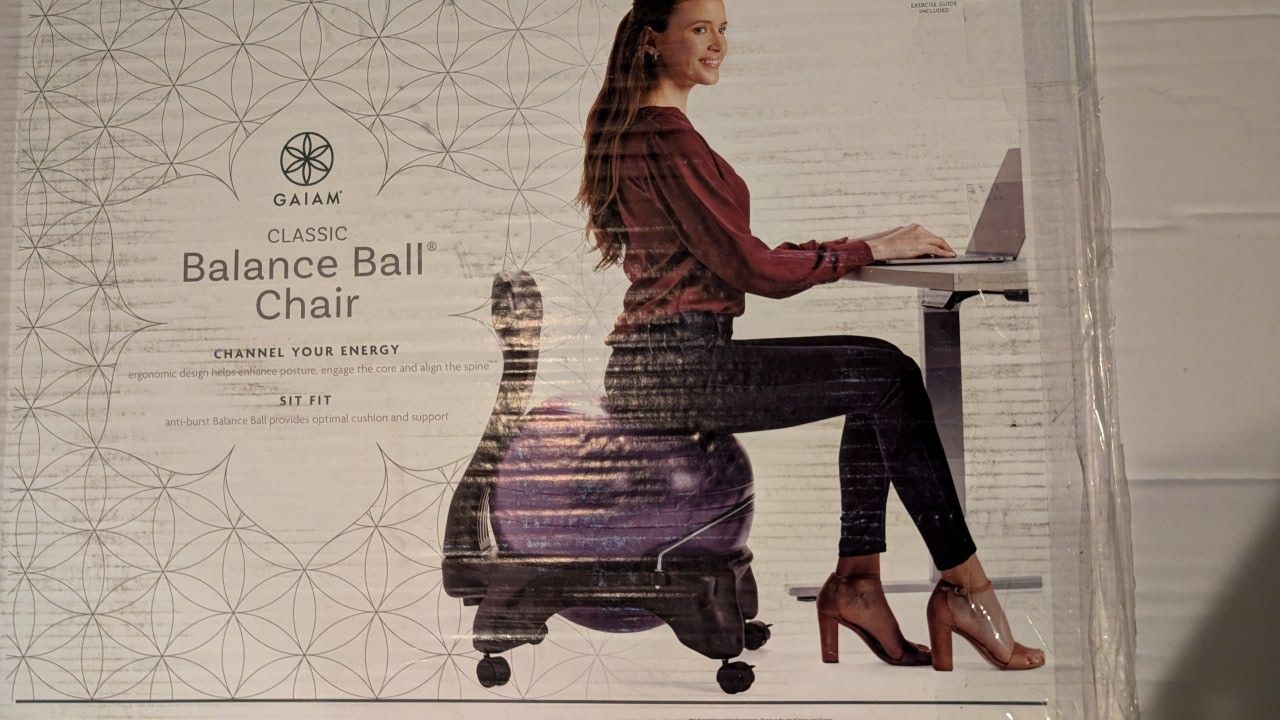 Balance Ball Chair – Ergonomic Stability Chair