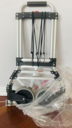 Dolly 275 lbs Industrial Capacity Folding Hand Truck Dolly 