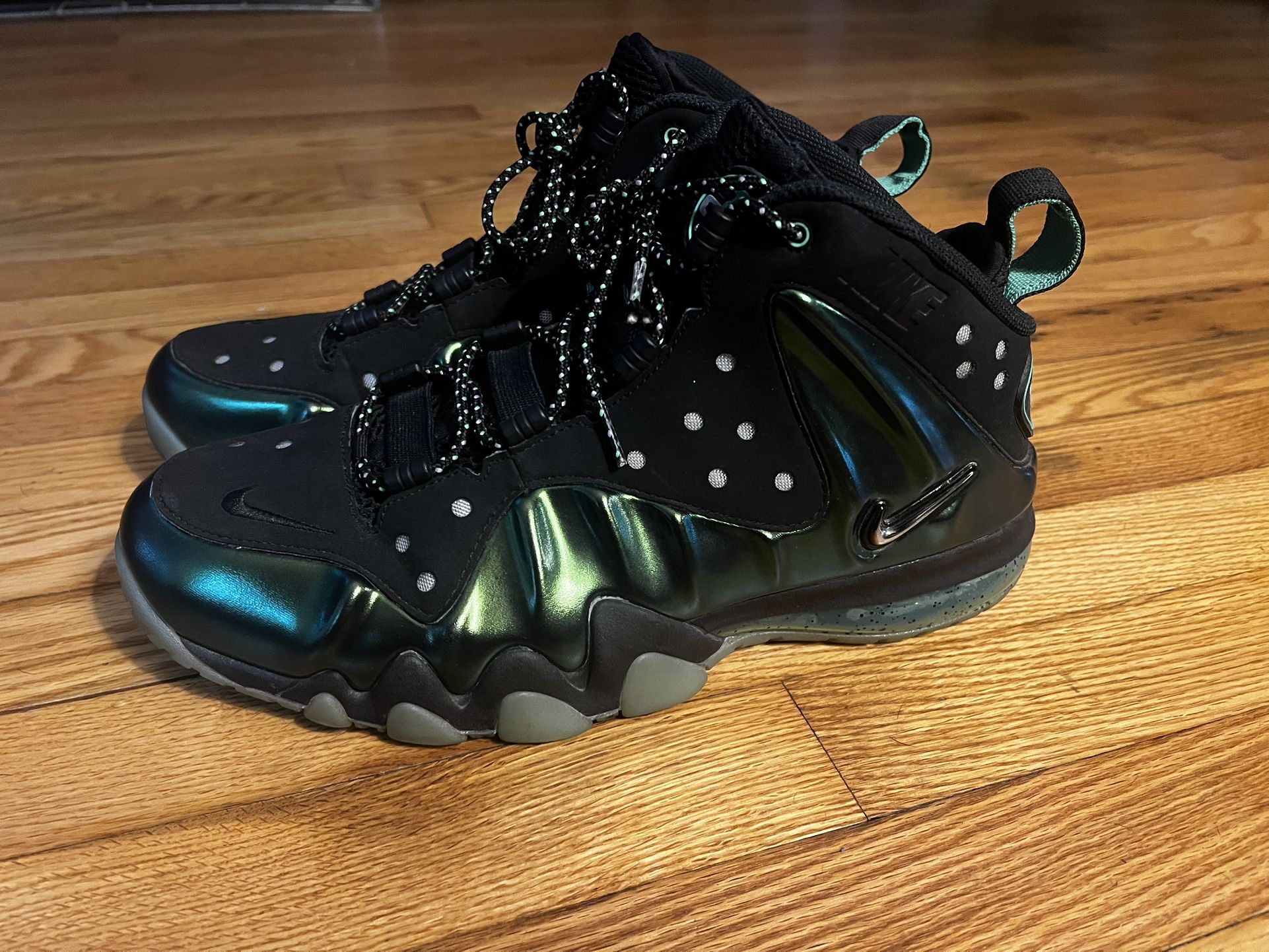 Nike Barkley Posite Max Gamma Green Black Chuckposite
