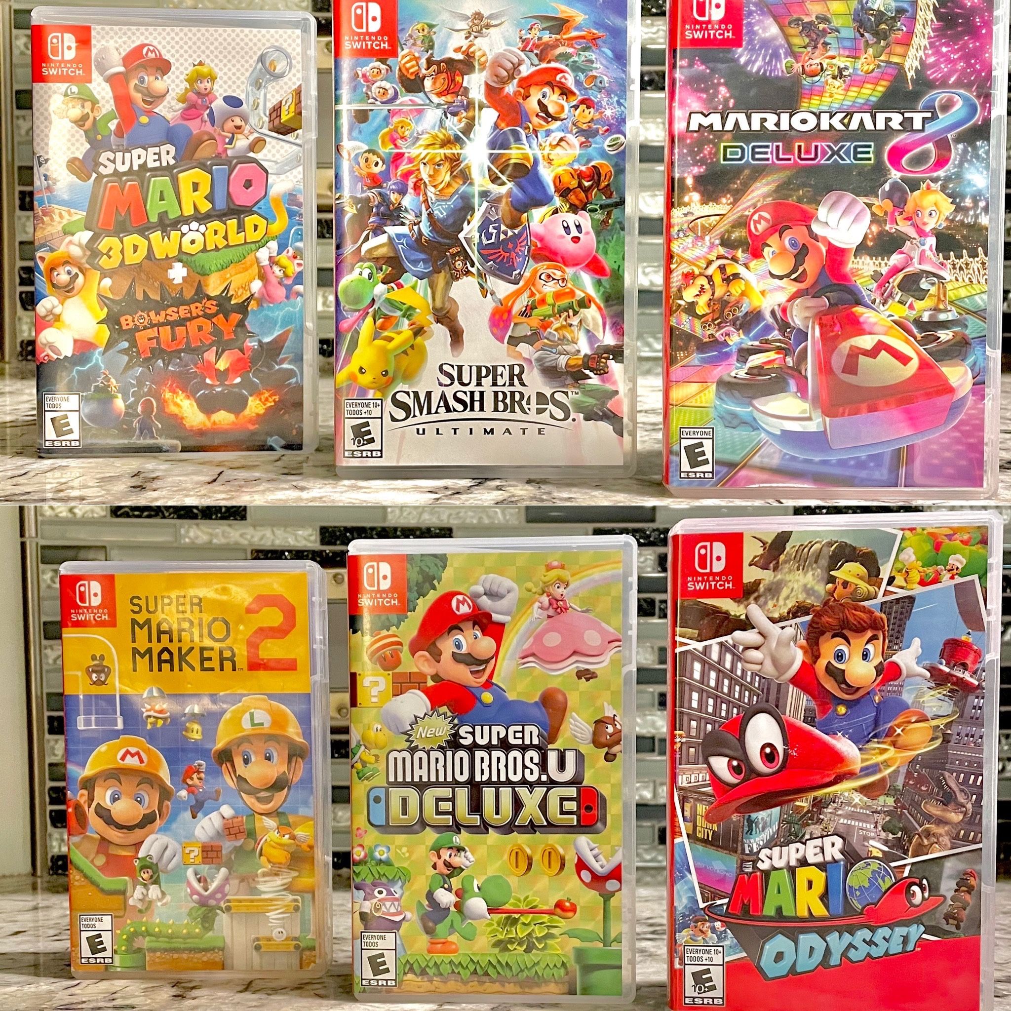 Super Mario Games Nintendo Switch