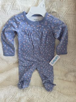 Carters flower pj for baby