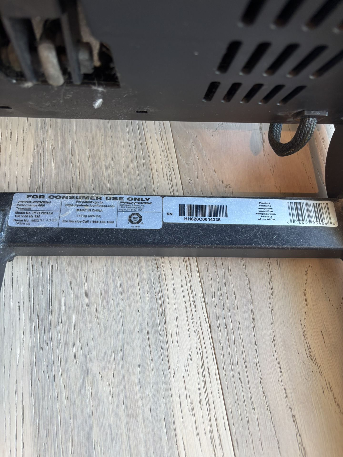 Proform performance 600i Foldable Treadmill