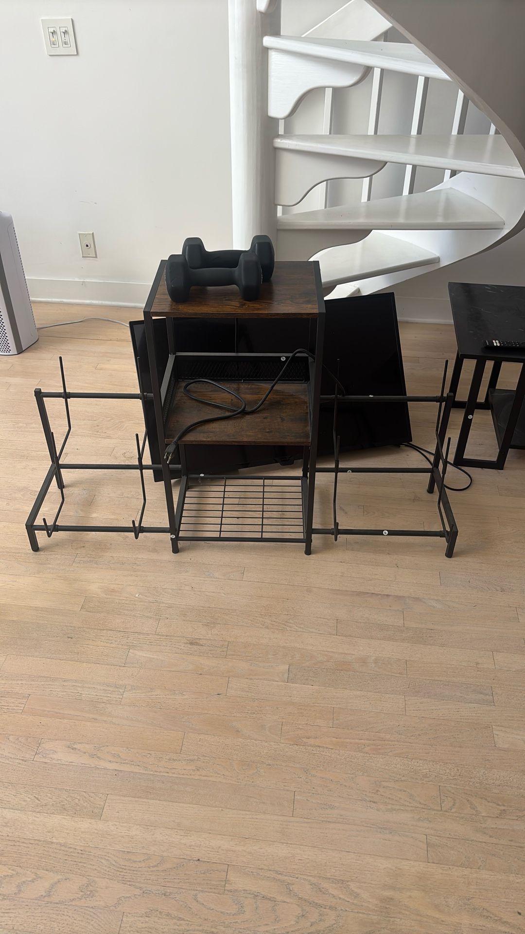 Guitar Stand/Nightstand With Outlet