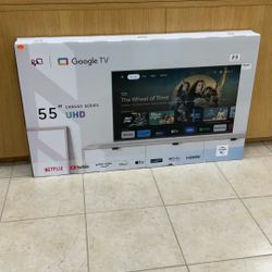 55” FPO CANVAS SERIES UHD GOOGLE TV.