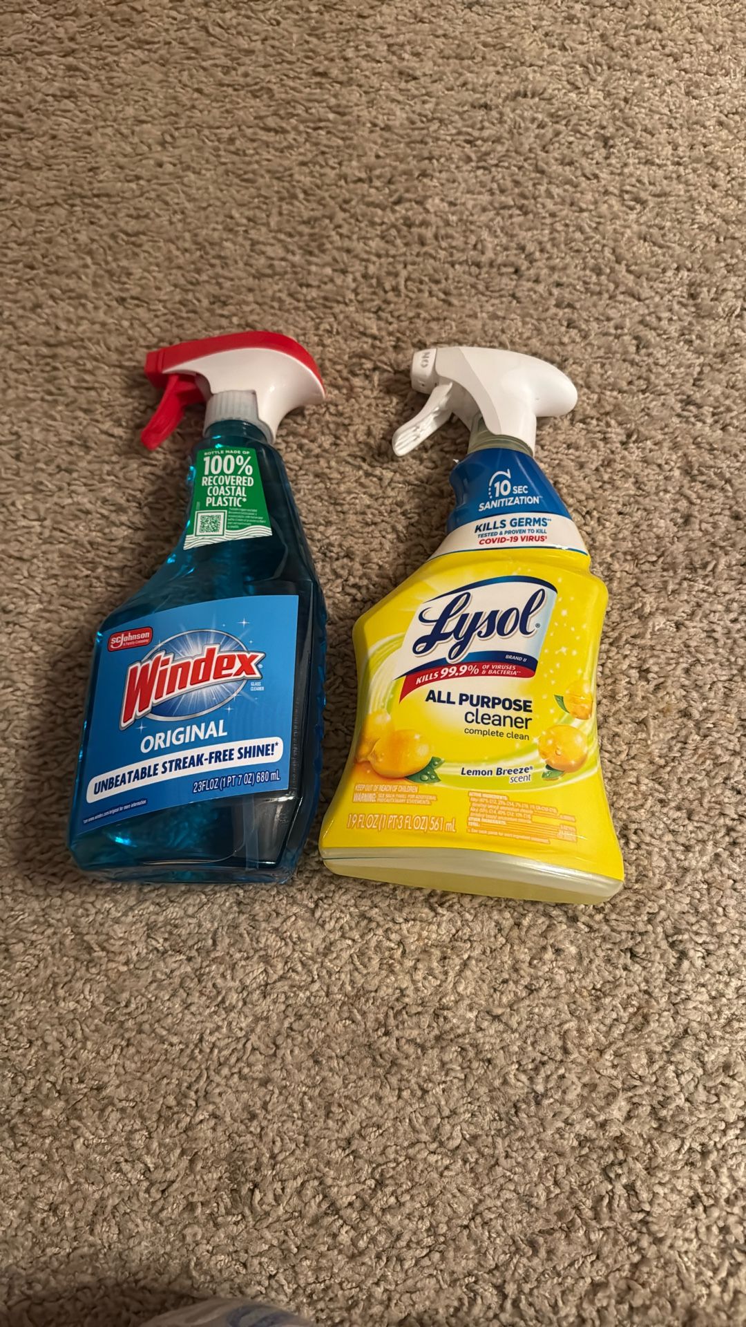 Cleaning Bundle-windex & Lysol Cleaners