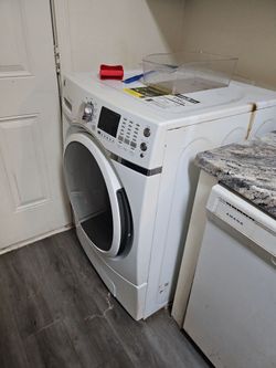 GE Front Load Washing Machine White