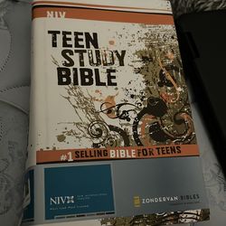 Teen study bible and the disasters book
