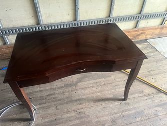 (2) Wooden Table/Desk with Drawer