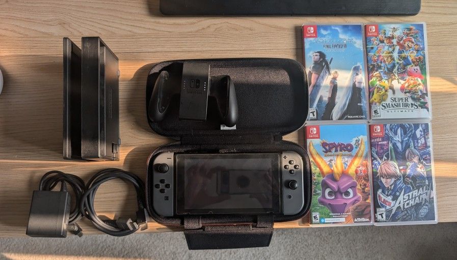 Nintendo Switch With Games