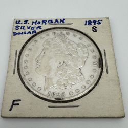 US Coin 1895 S Morgan Silver Dollar Scarce Date
