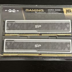 Silicon Power Gaming 16GB 2x8GB DDR4 3200MHz Desktop Memory