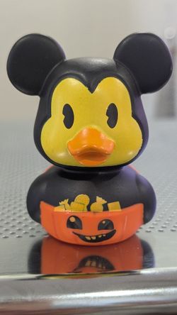 Mickey Mouse Halloween Rubber Duck Figure