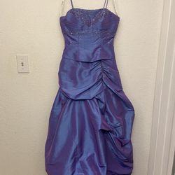Purple Prom Dress Size 1/2