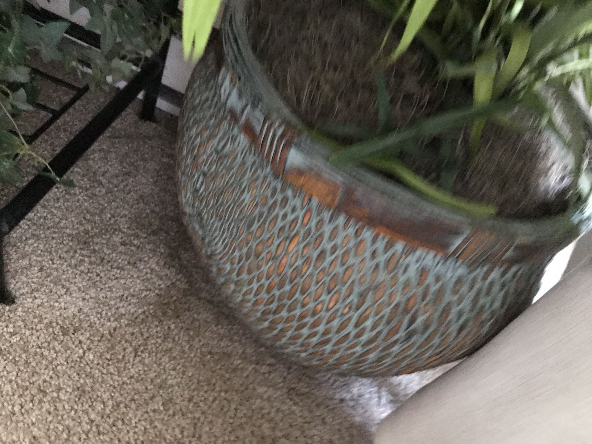 Fake Plant & Planter