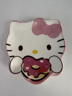 Hello Kitty Heart Donut Trinket Ring Dish