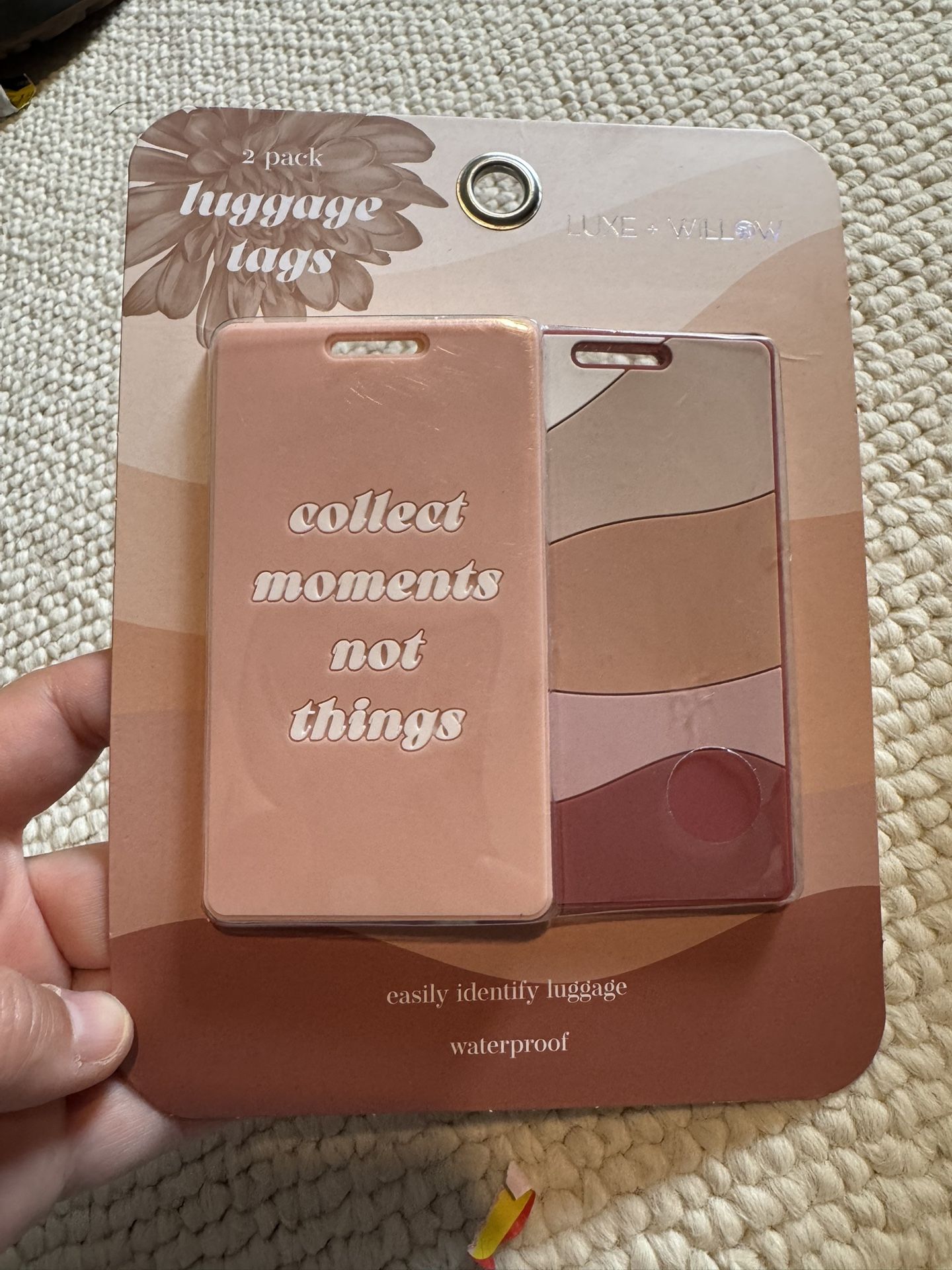 New Set Of 2 Luggage Tags Luxe & Willow 