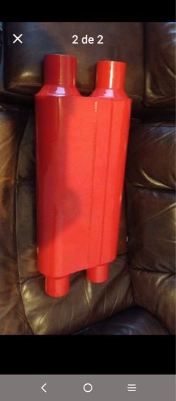 Muffler 2.5 inch dual in and dual out