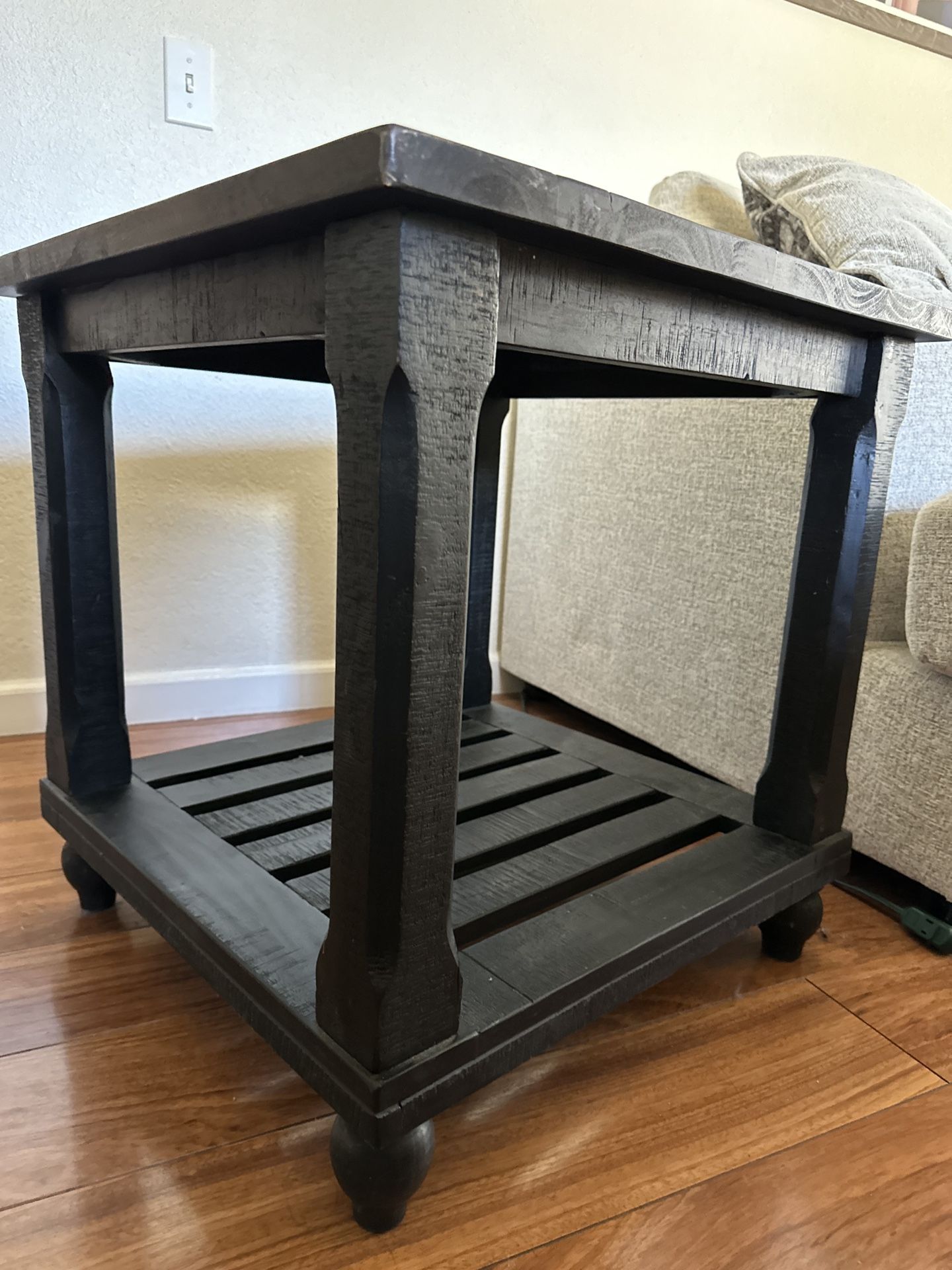 Wooden End Tables  x2