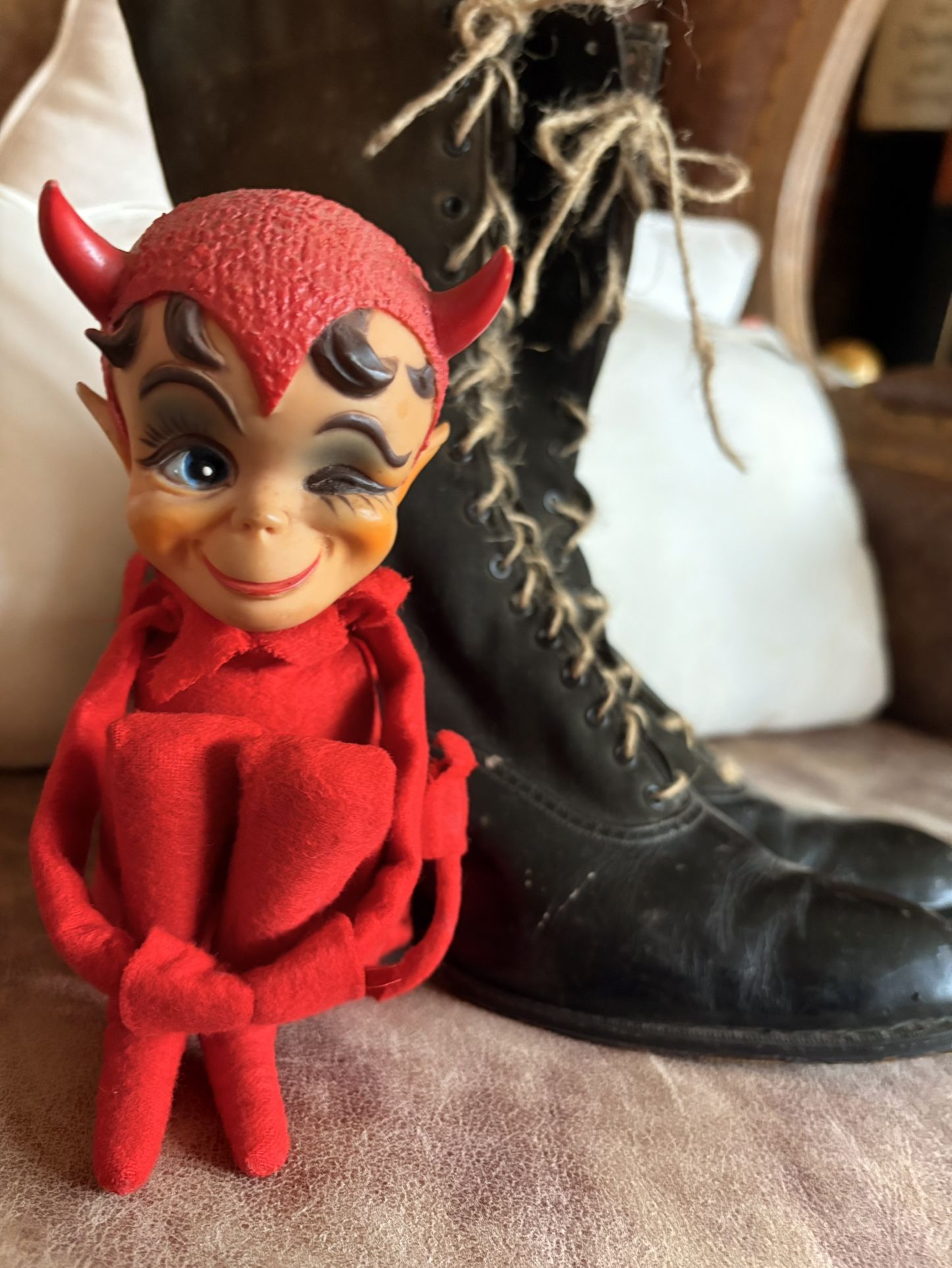 Devil Knee Hugger And Witchy Boots